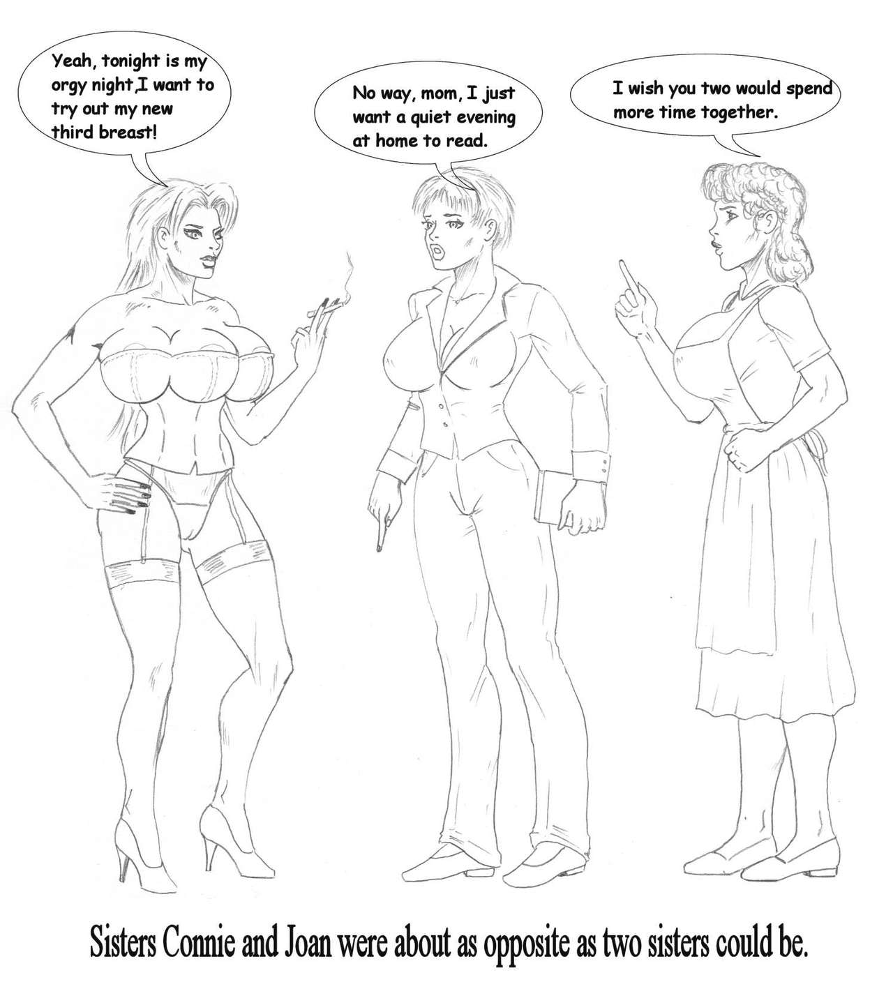 Sisters page 1 full