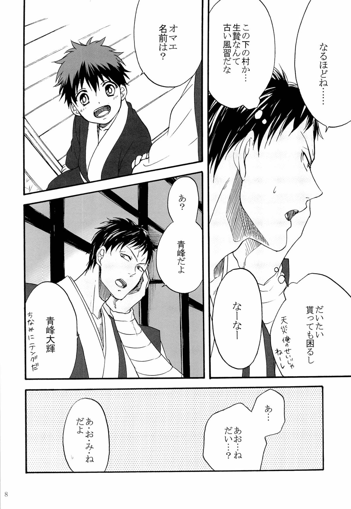 Tengu to Kumotsu page 8 full
