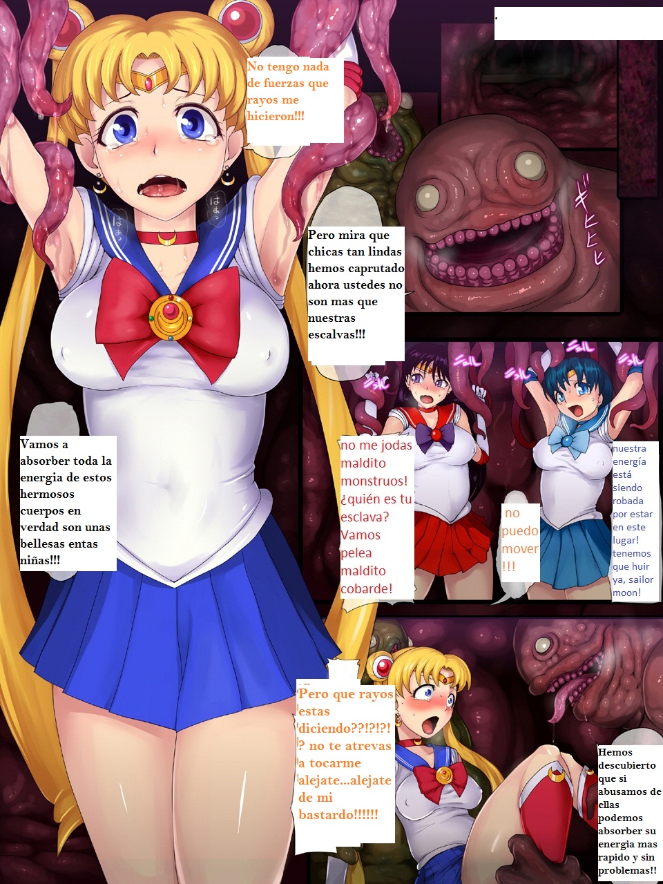 Sailor Senshi Ishu Kan Tettei Ryoujoku page 3 full