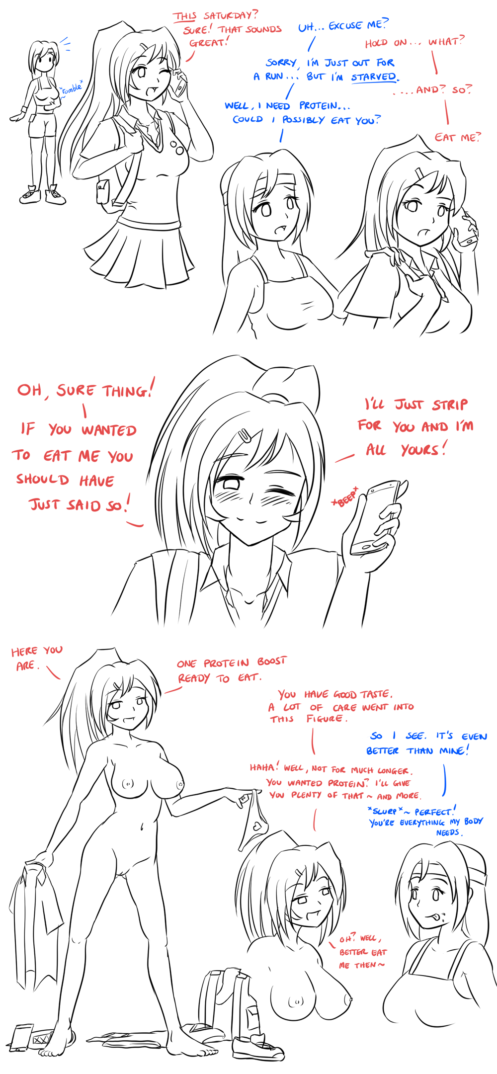 Stopping for Food page 1 full