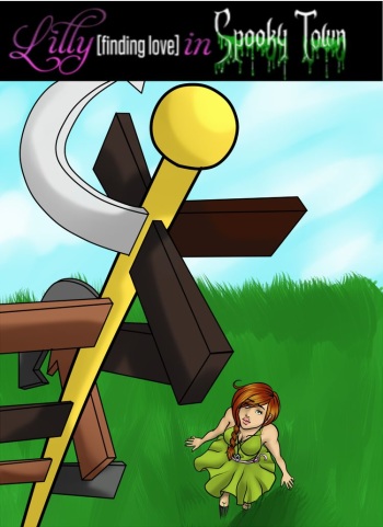 Lilly  in Spooky Town chapter 1 cover