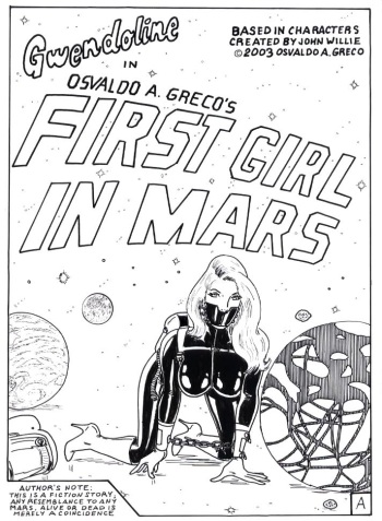 First Girl In Mars cover