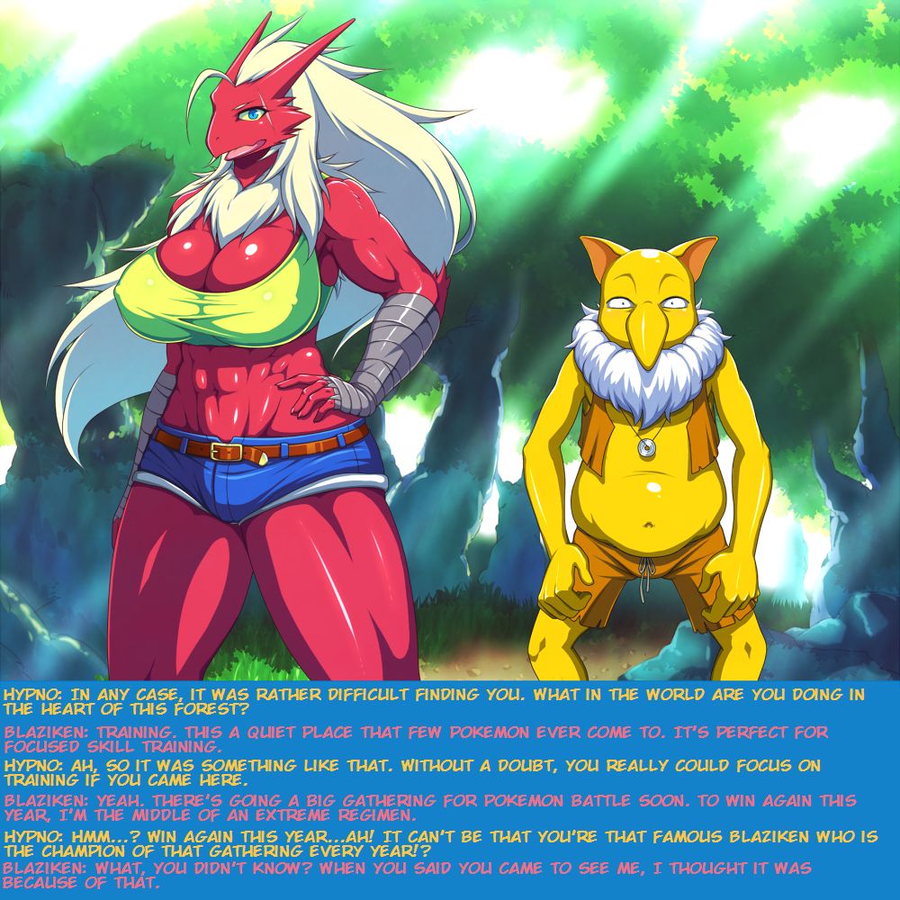 Sleeper x Bursyamo | Hypno x Blaziken page 9 full