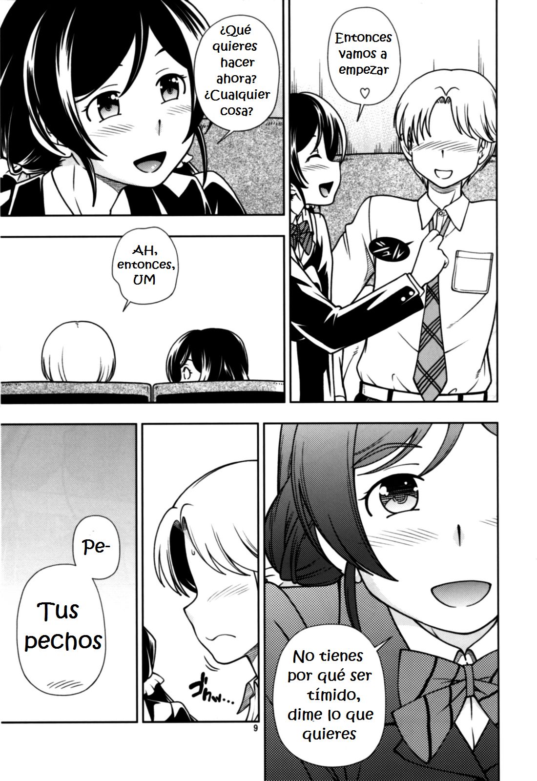 Delivery μ's page 9 full