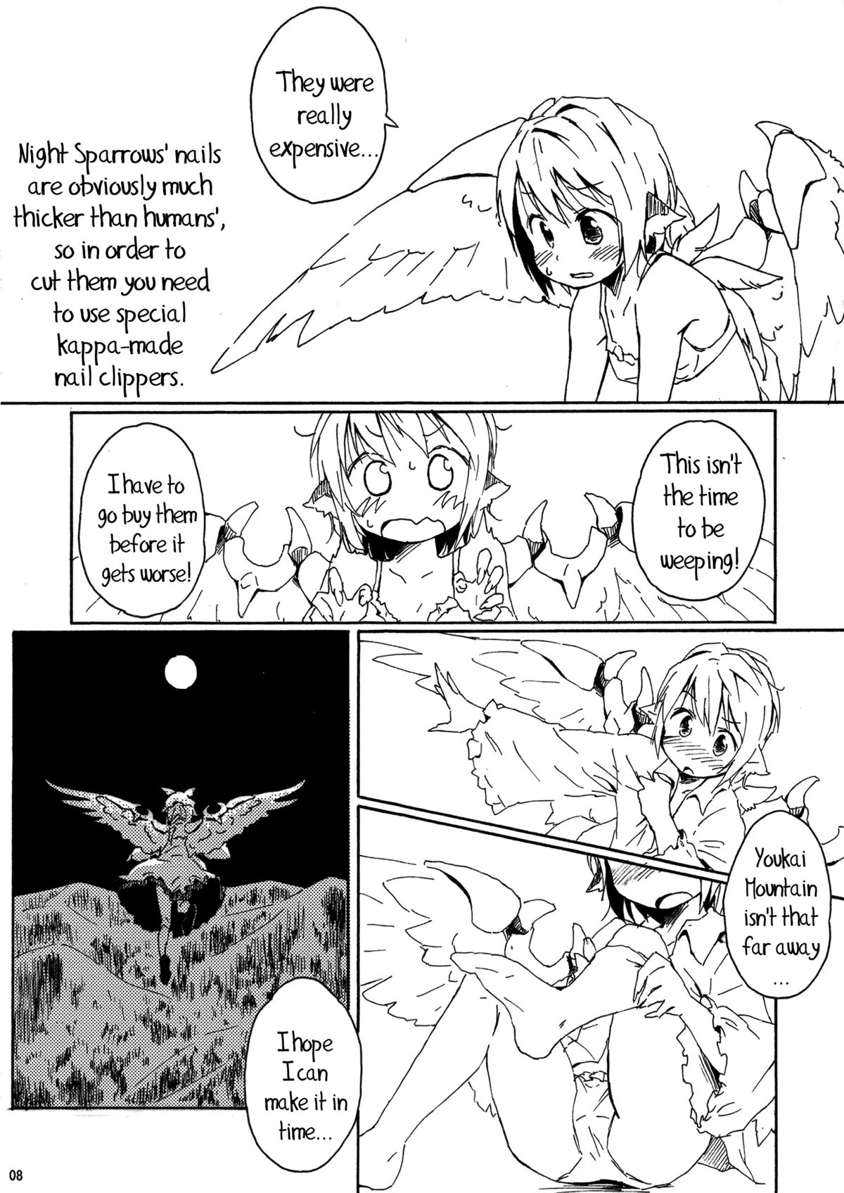 Tsumekiri Suzume | Nail Clipping Sparrow page 7 full