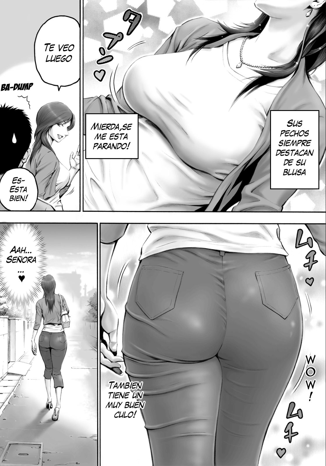 Akogare no Kinjo no Oba-san ni Nengan no Tanetsuke | The Lady Down the Street Asked Me to Impregnate Her page 3 full