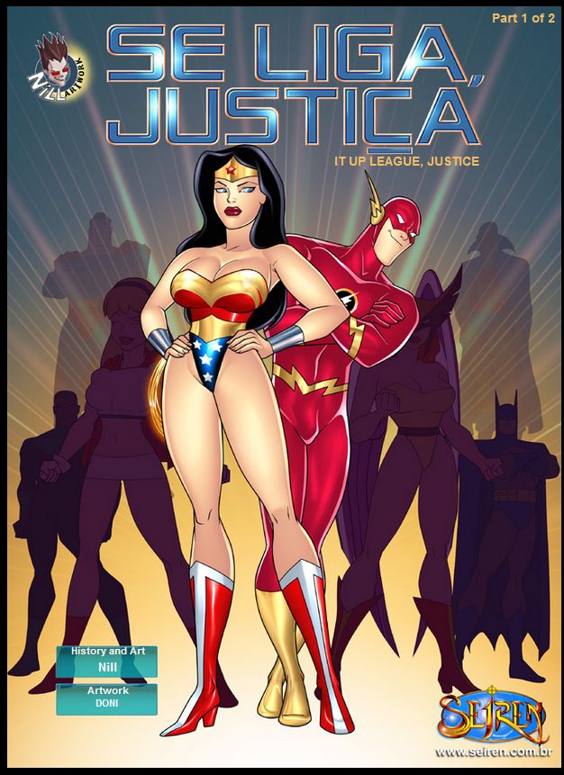 Justice league page 1 full