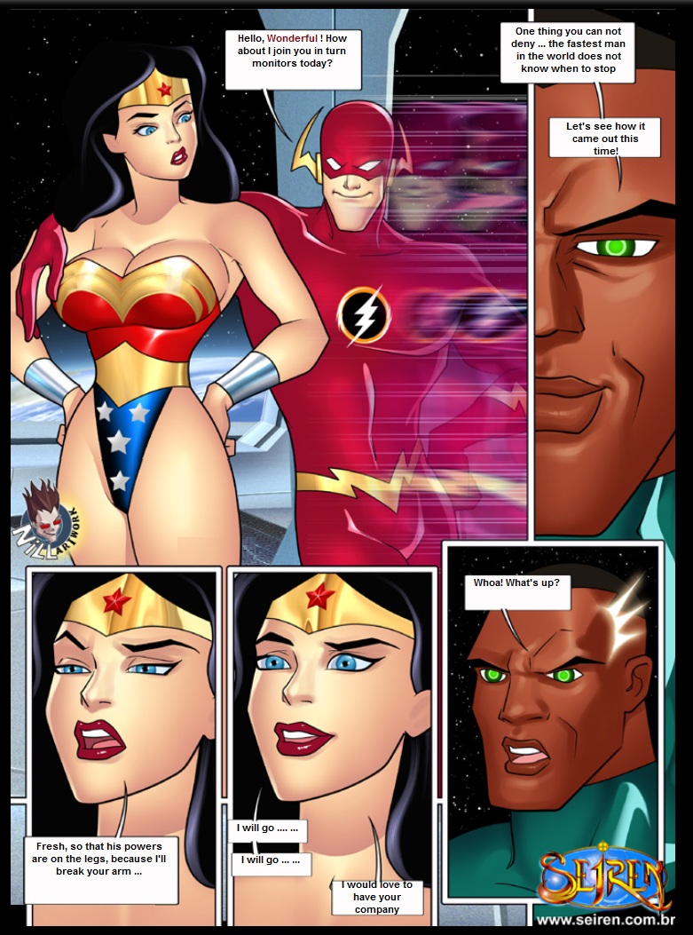 Justice league page 7 full
