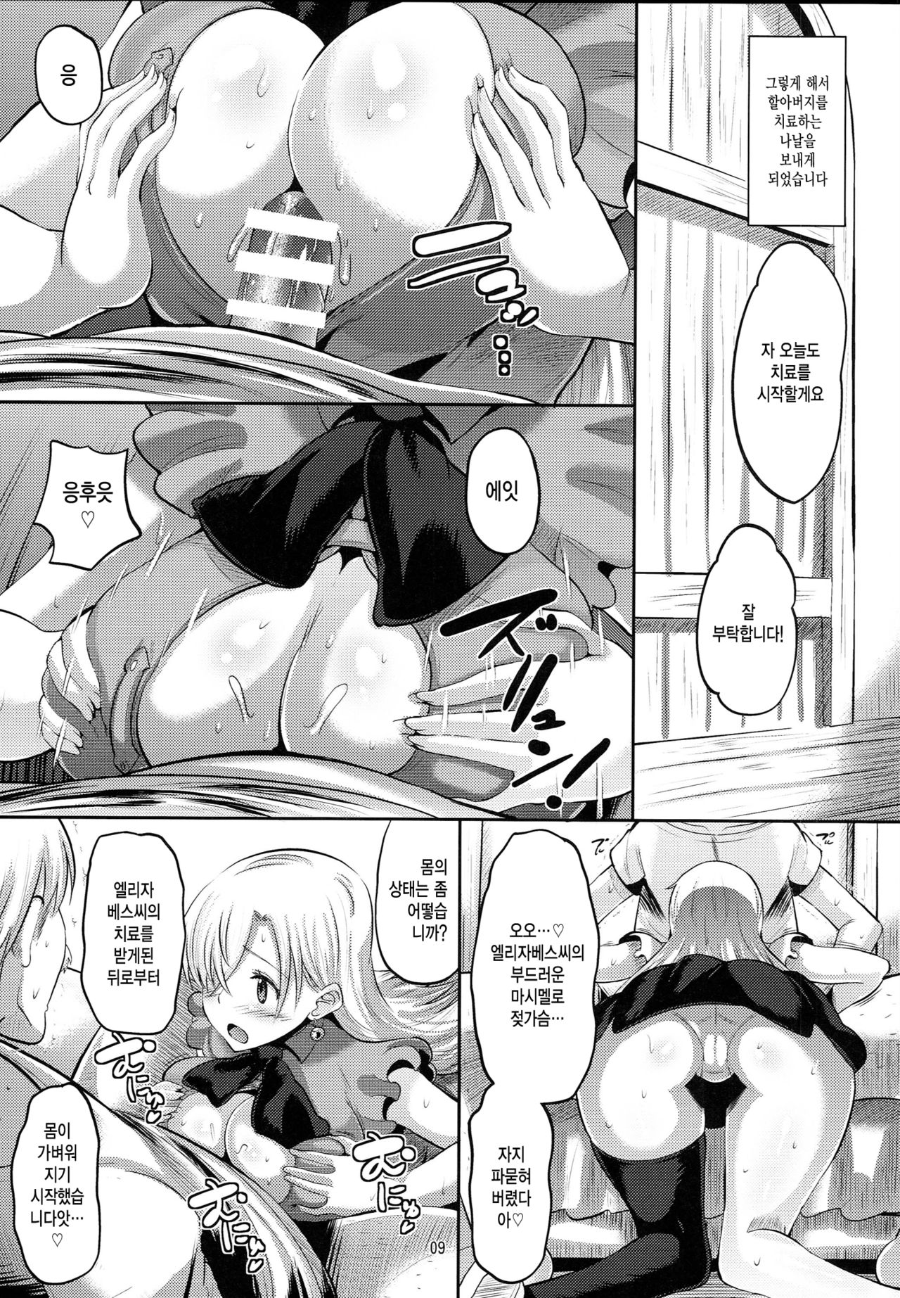 Damasare Oujo Elizabeth | 속여진 왕녀 엘리자베스 page 8 full