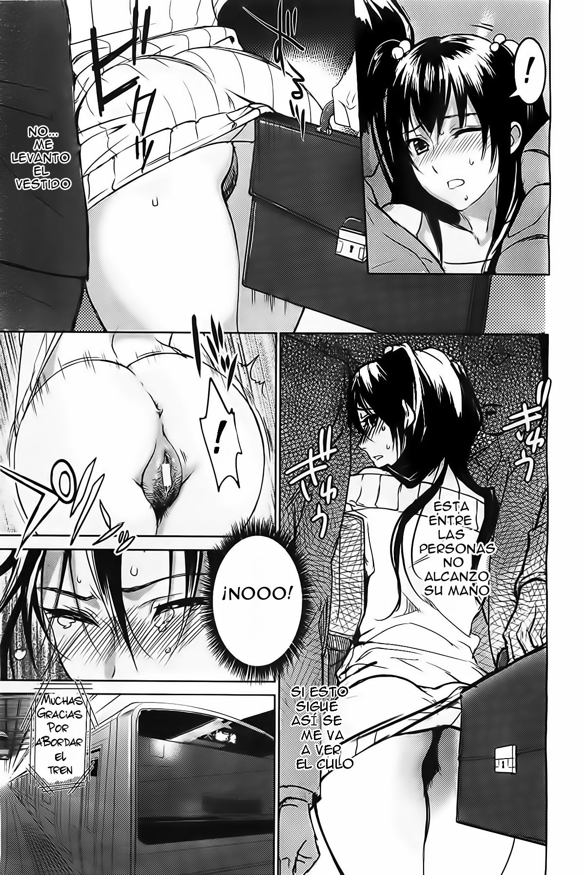 Gyakushuu Chikan Ressha | Contraataque de los pervertidos del Tren page 7 full