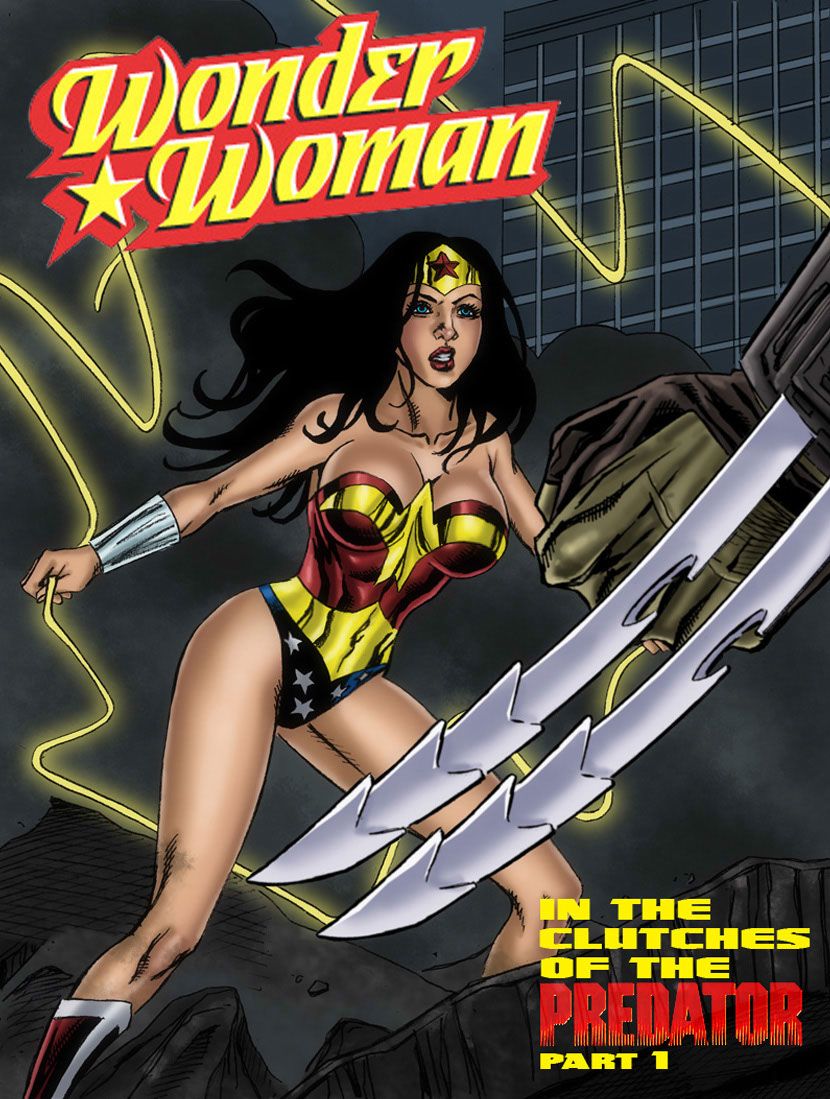 Wonder Woman vs Predator Ch. 1-3 page 1 full