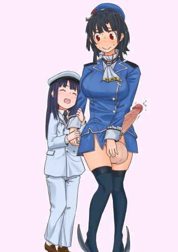 Futanari Takao to Teitoku cover