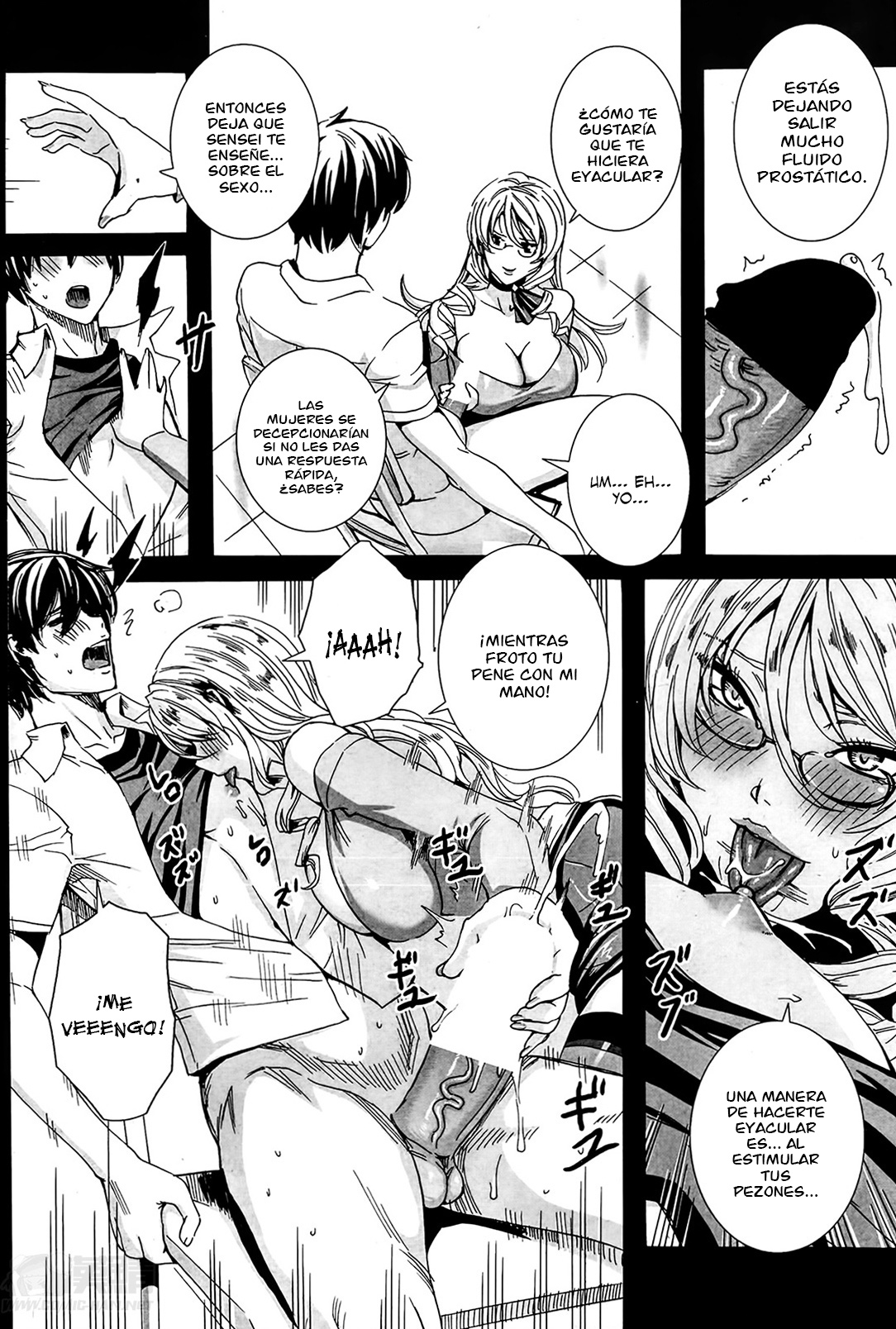 Sensei no Himitsu Jugyou | La Lección Secreta de la Sensei Ch. 1-5  =P666HF= page 8 full