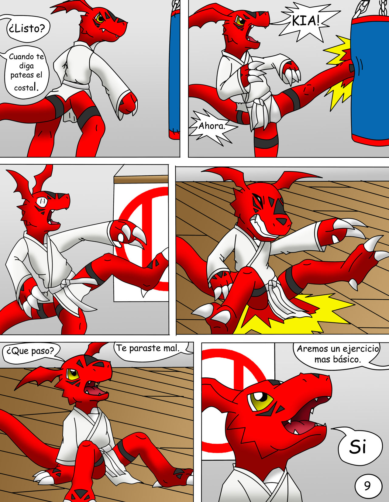 Guilmon Practica Karate page 10 full