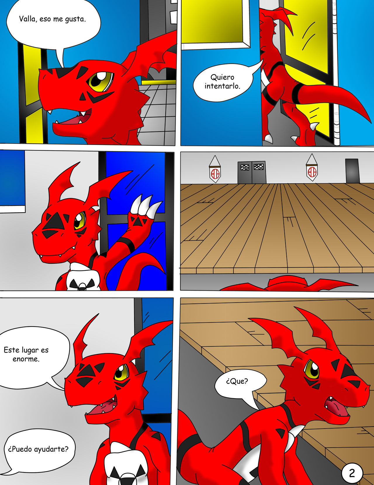 Guilmon Practica Karate page 3 full