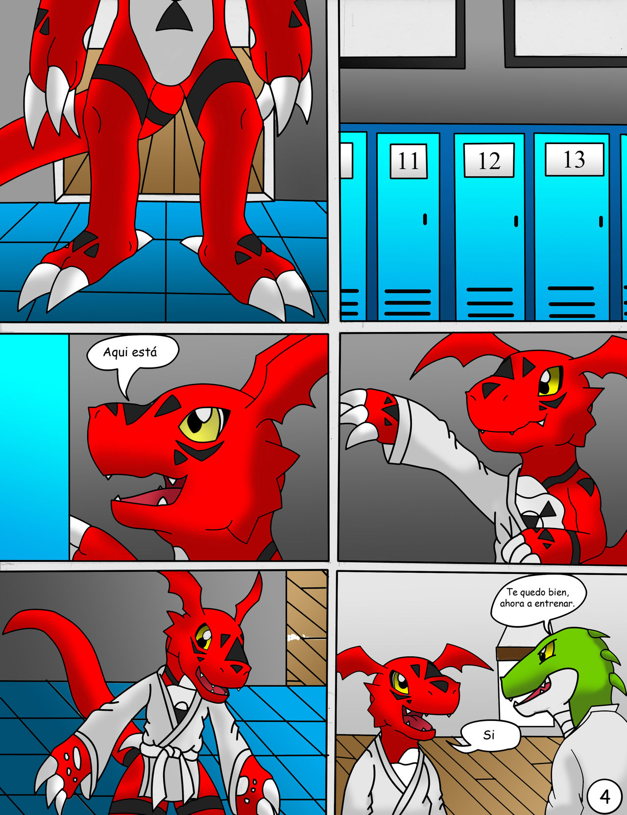 Guilmon Practica Karate page 5 full