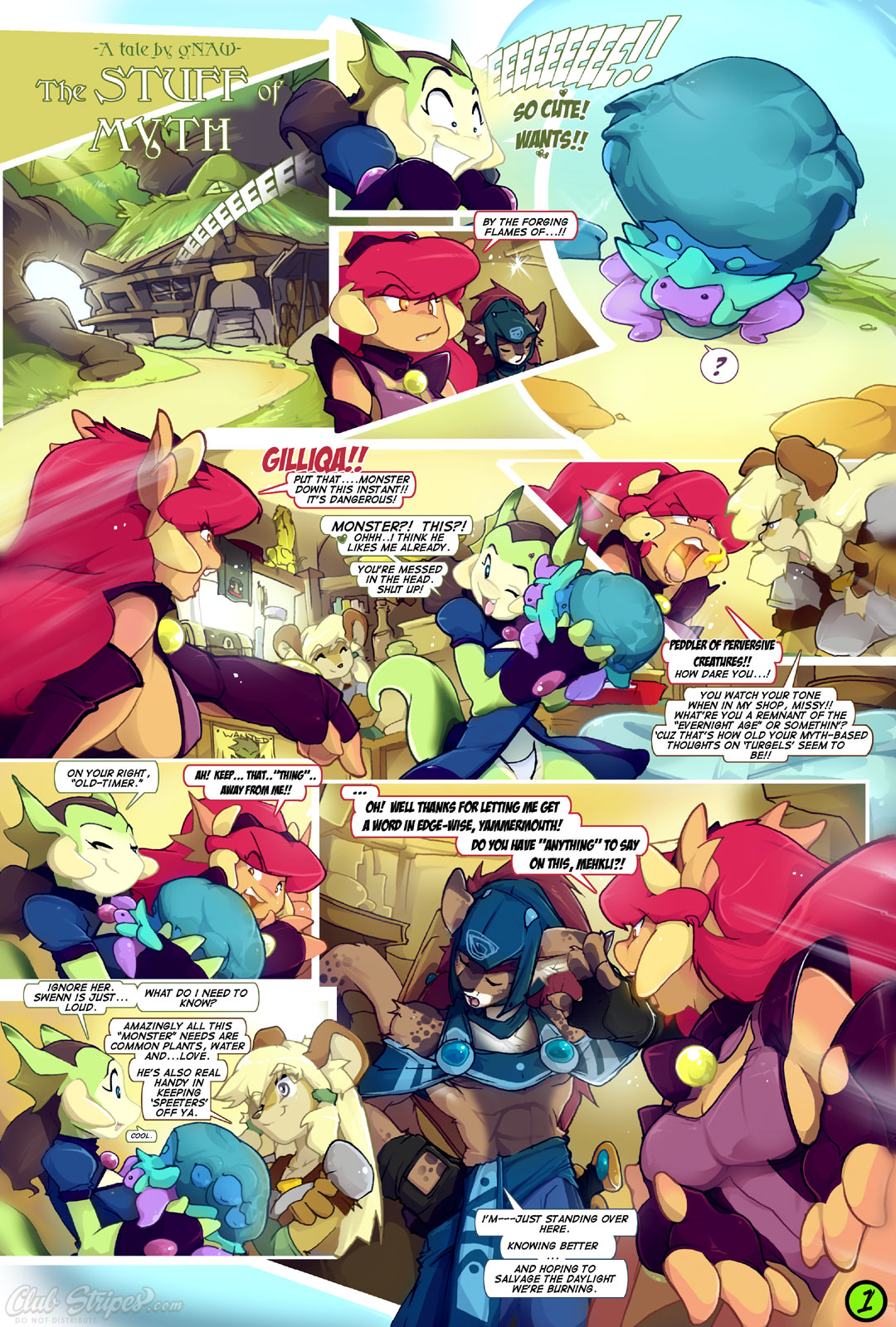 The Stuff of Myth page 1 full