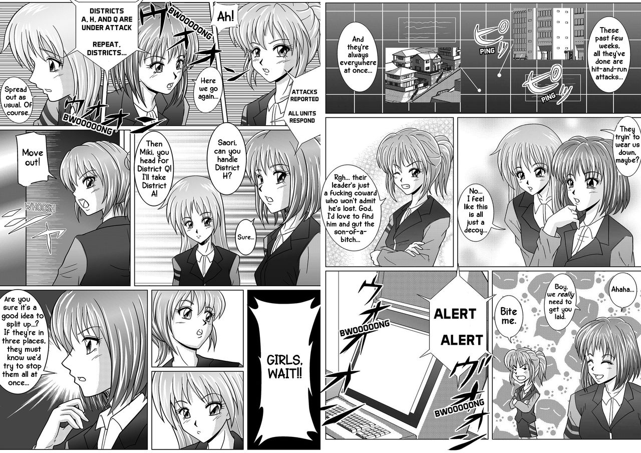 Sentai Squadron DynaRangers - Sensually Entralled Champions Strategem page 7 full