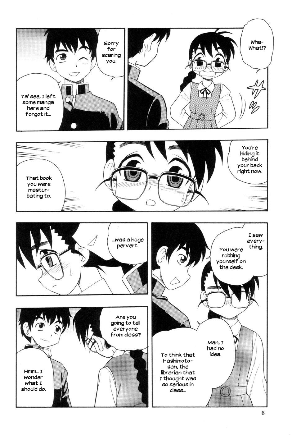 Toshoshitsu No Himitsu | Secret In Library Ch. 1-2 page 9 full