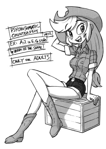 Psychosomatic Counterfeit EX- A.J. in E.G. Style cover