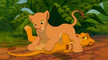 Simba and Nala cover