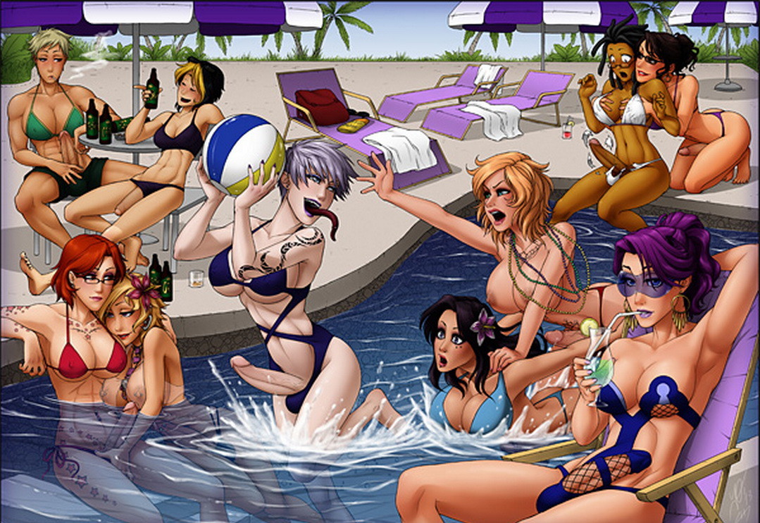 Futanari Girls 2 page 10 full