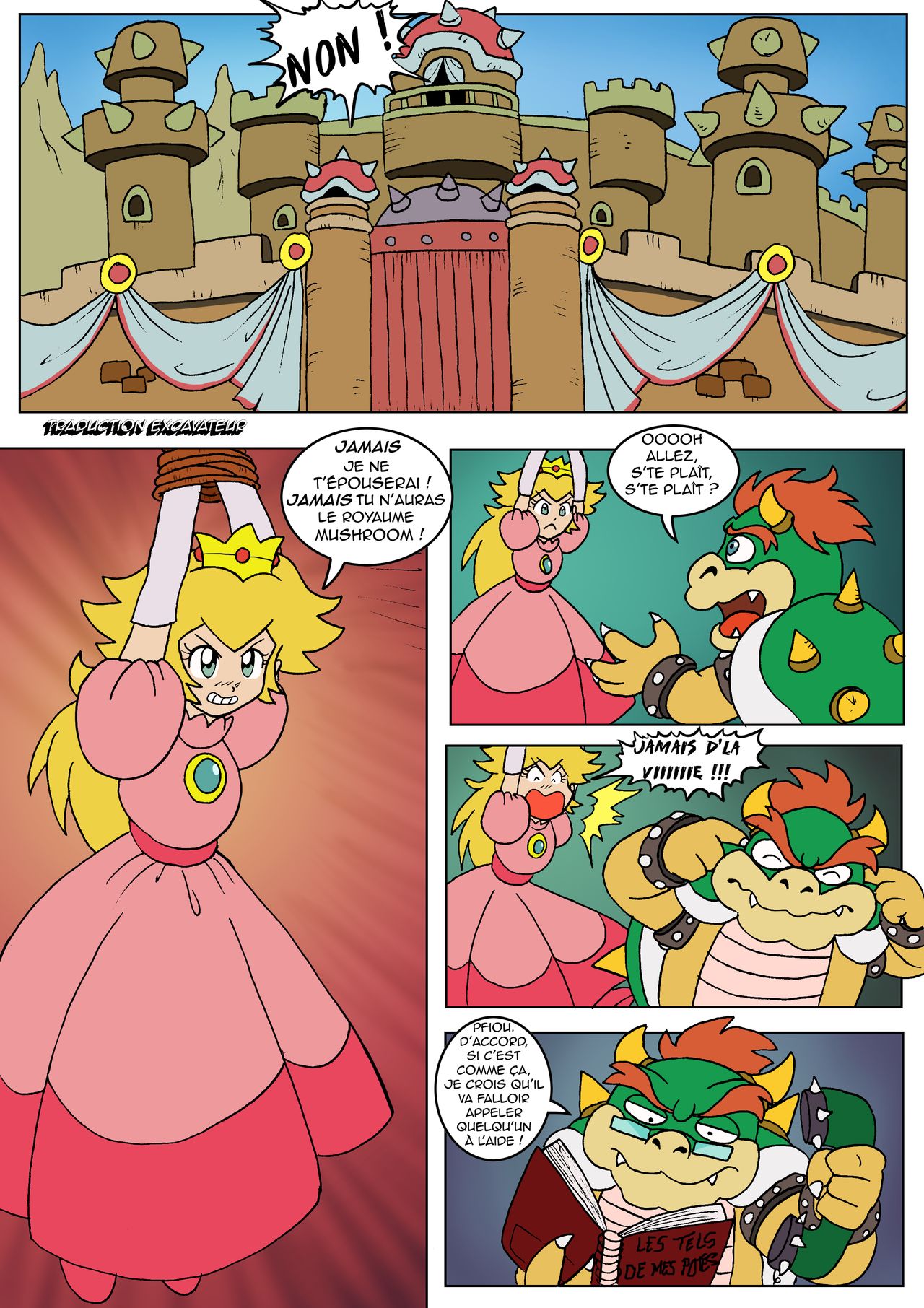 Peach's Tail of Escape page 2 full