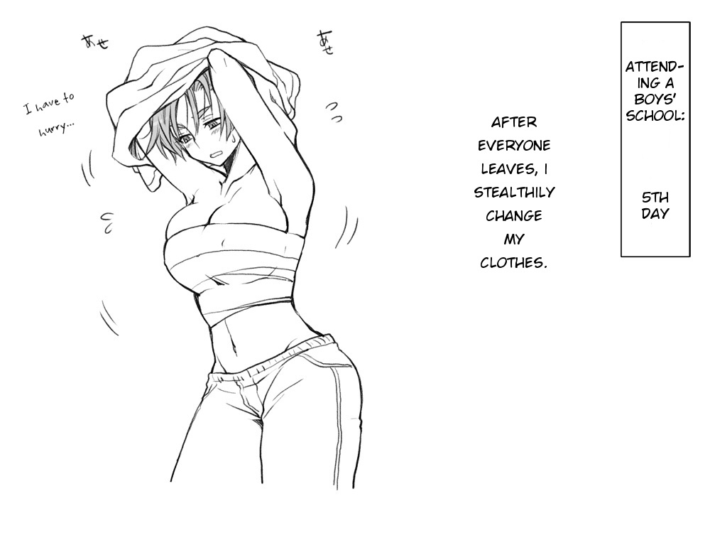 Gakuran Danso Musume no Gakusei Seikatsu | Student Life of a Girl Disguised as a Gakuran Wearing Boy page 3 full