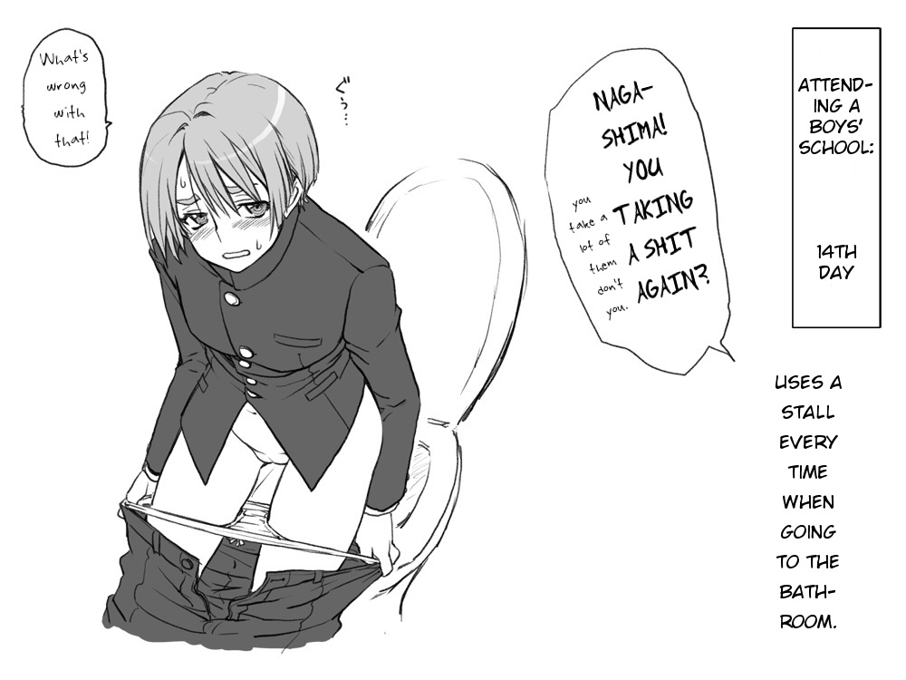 Gakuran Danso Musume no Gakusei Seikatsu | Student Life of a Girl Disguised as a Gakuran Wearing Boy page 4 full