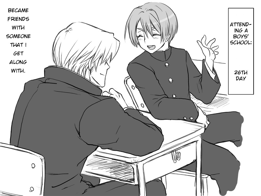 Gakuran Danso Musume no Gakusei Seikatsu | Student Life of a Girl Disguised as a Gakuran Wearing Boy page 5 full