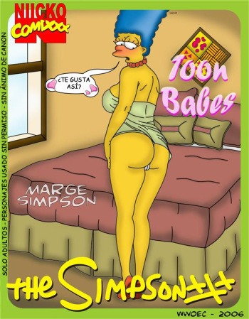 Toon Babes - Marge Simpson cover