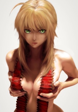 Fate EXTRA red saber