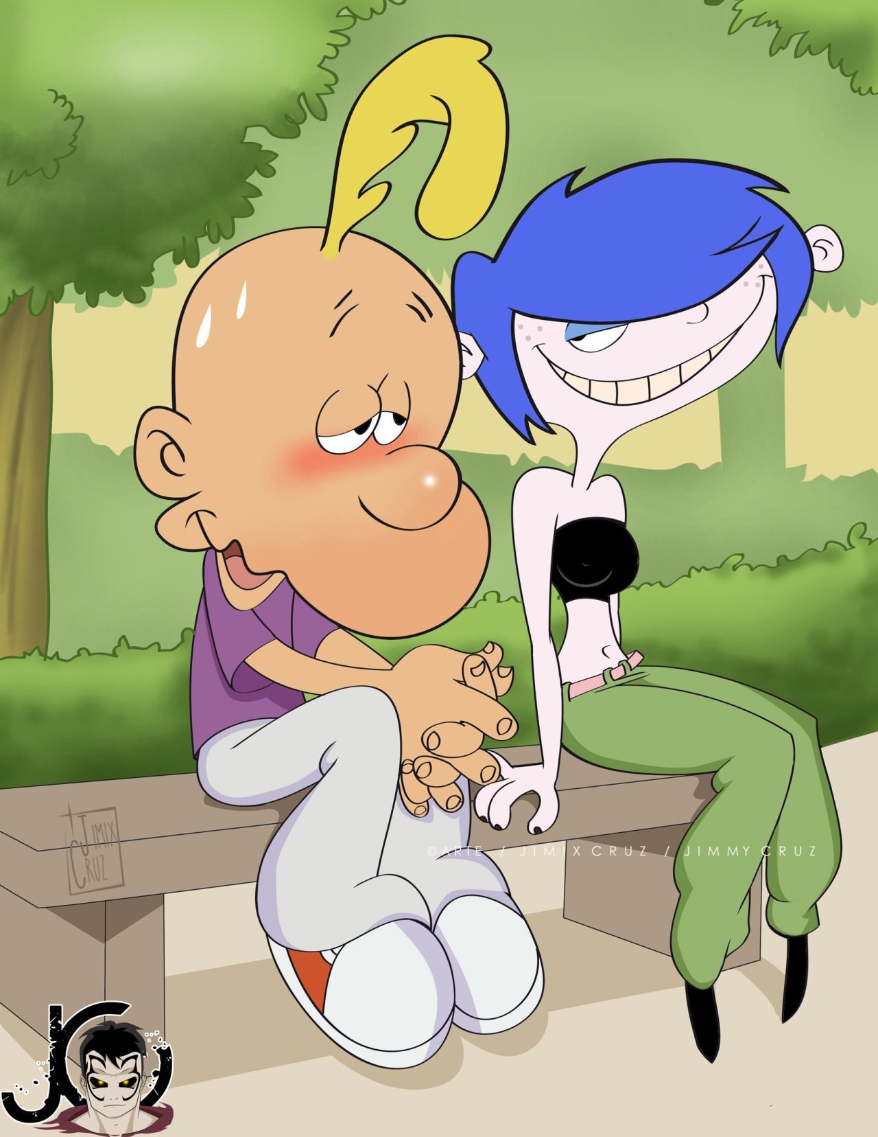 - Titeuf Y Marie Kanker En El Parque page 1 full