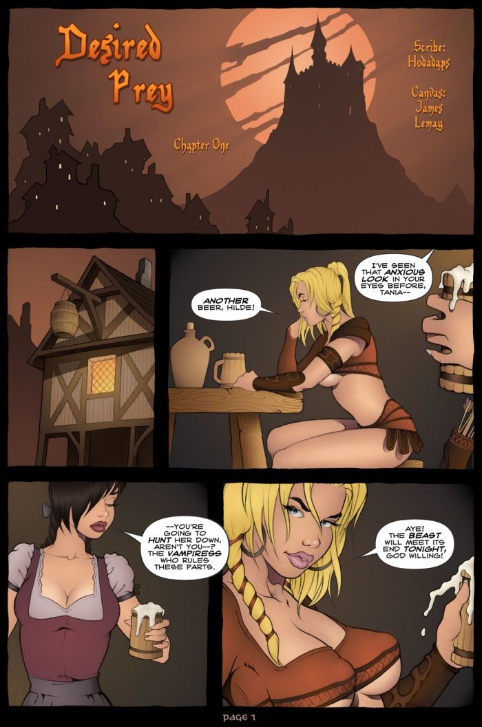 Desired Prey page 1 full