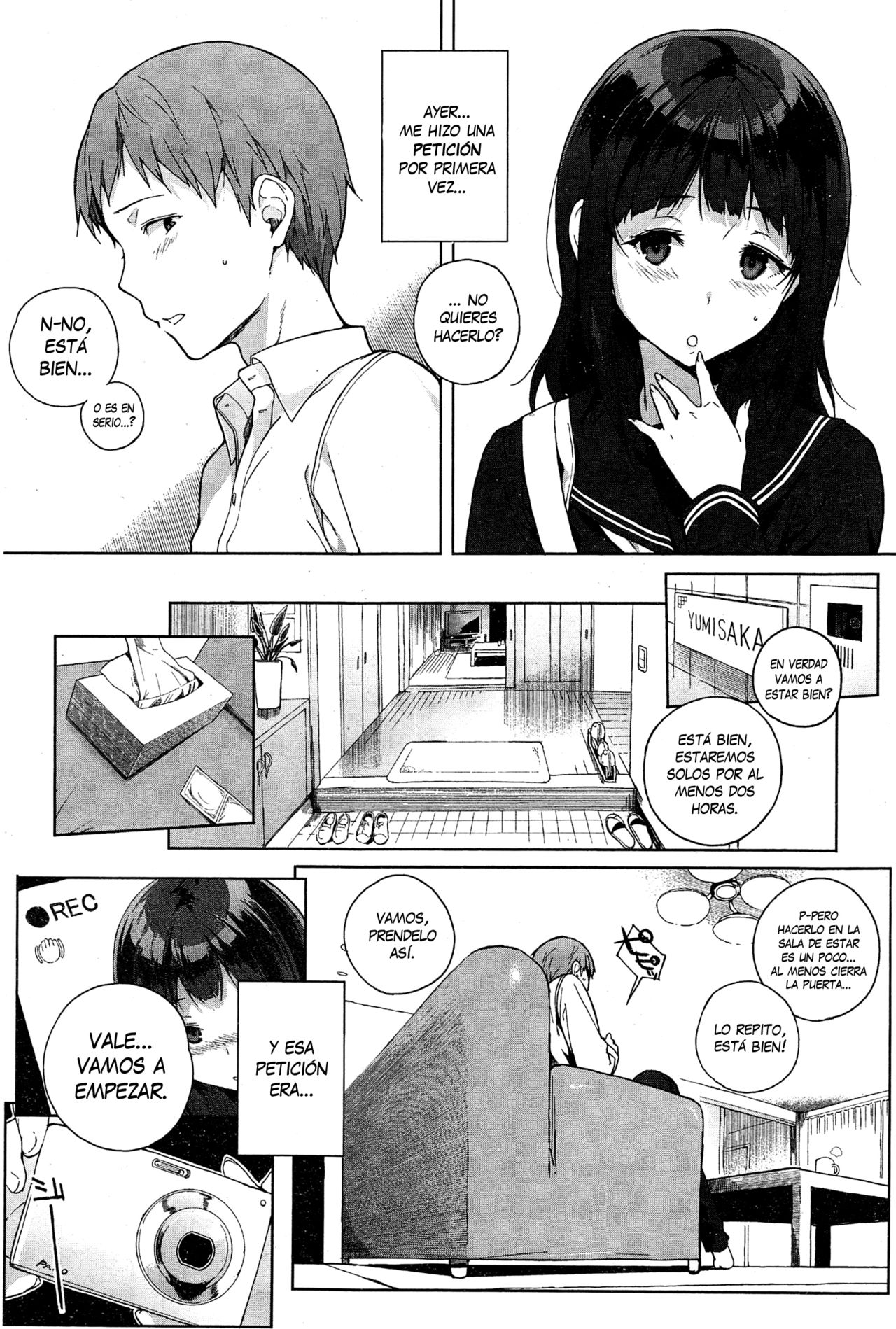 Yumisaka-san no Baai page 3 full