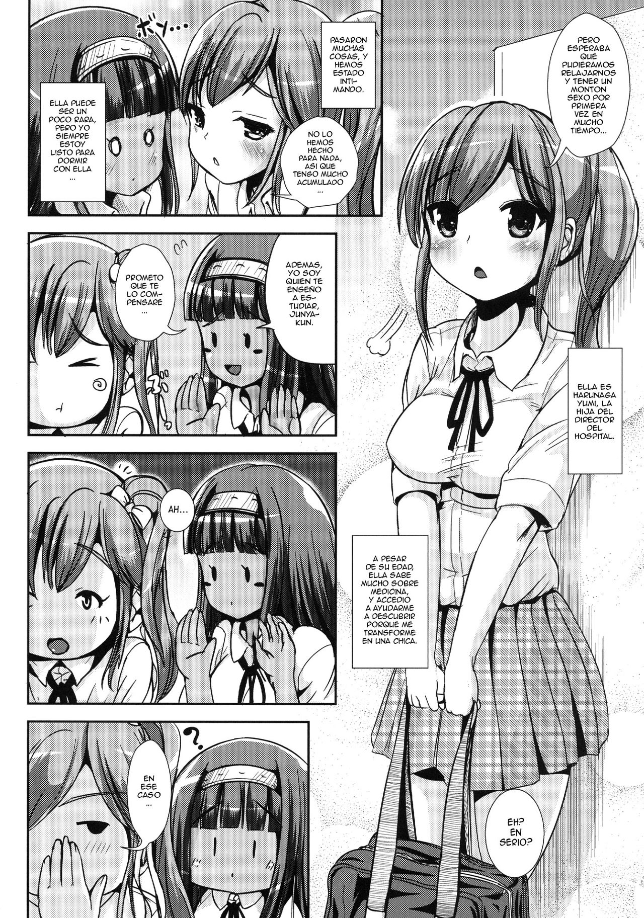 Asa Onna na Ore to Futanarikko Ojousama 4 Tomodachi mo Taisetsu ni? page 3 full