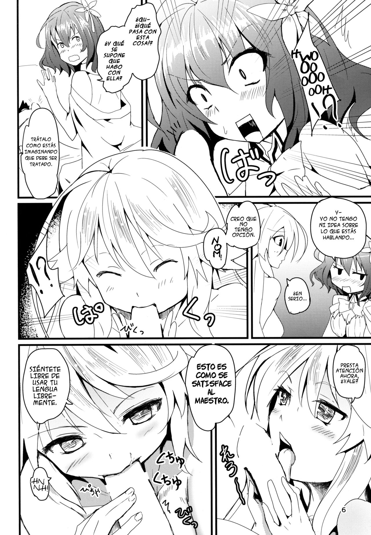 Jibril to Steph no Gohoushi Shitemita! | Jibril and Steph's Attempts at Service page 6 full