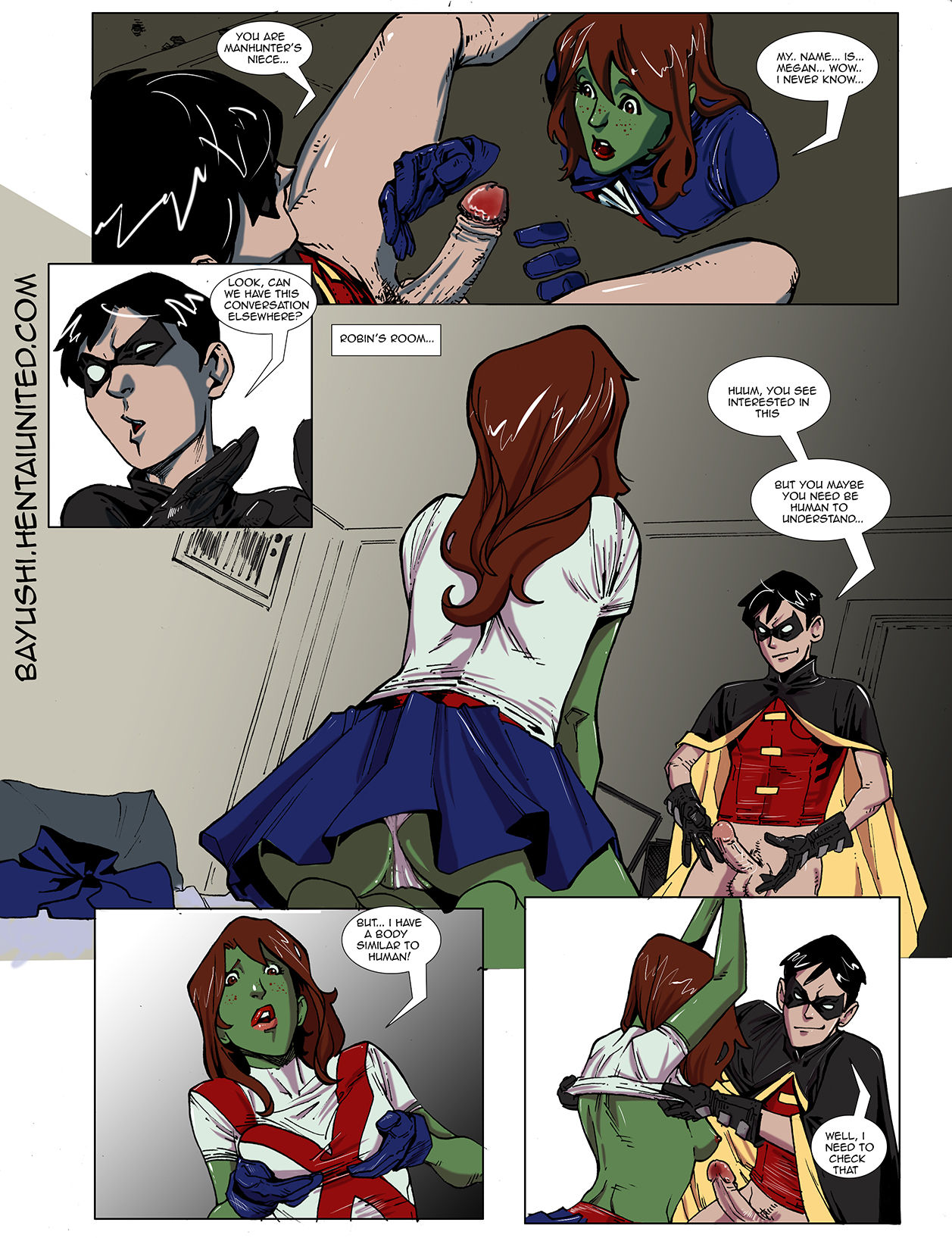Young Justice Sex Comic 2 page 4 full