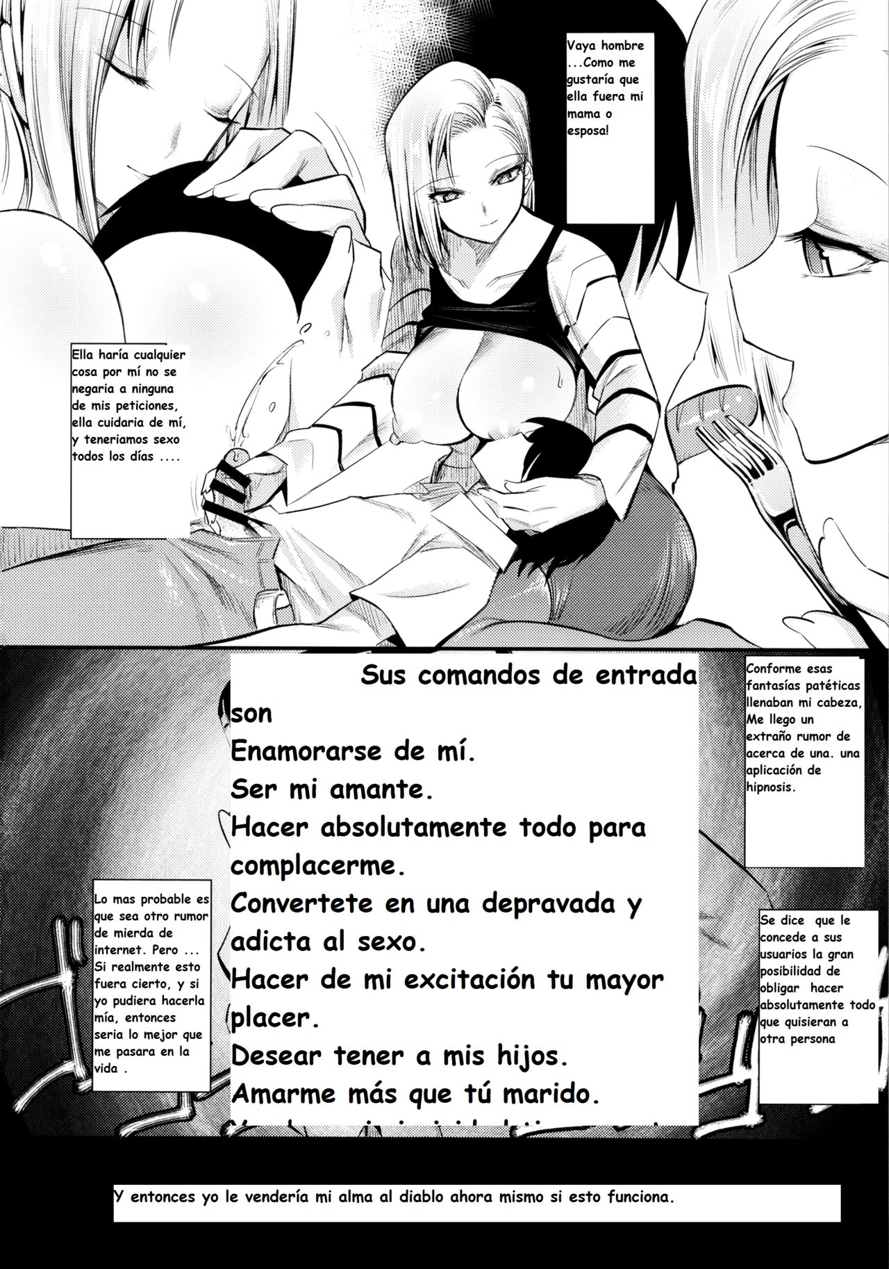 18-gou ga Yasashiku Fudeoroshi Shite Kureru Hon | Tender First Time With Android 18 page 3 full