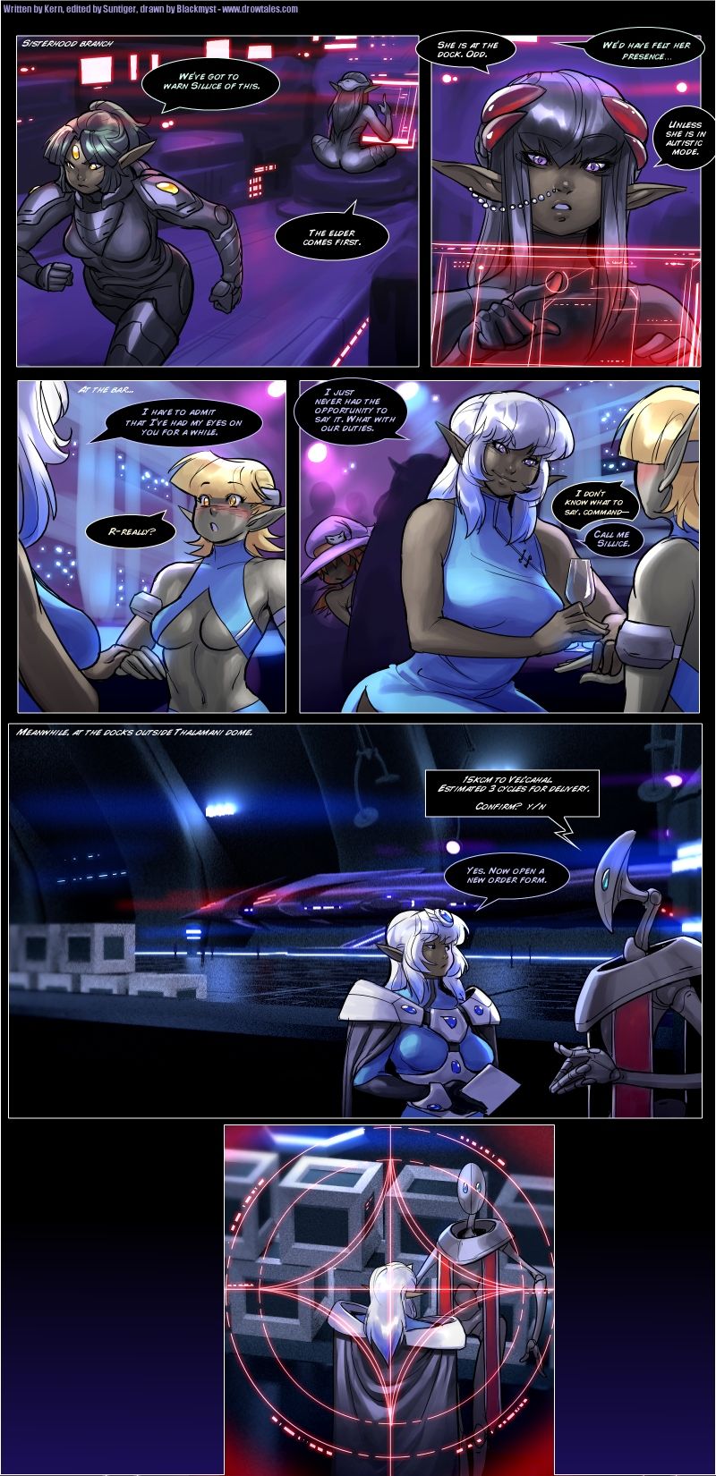 Drowtales: Space Age 5 page 10 full