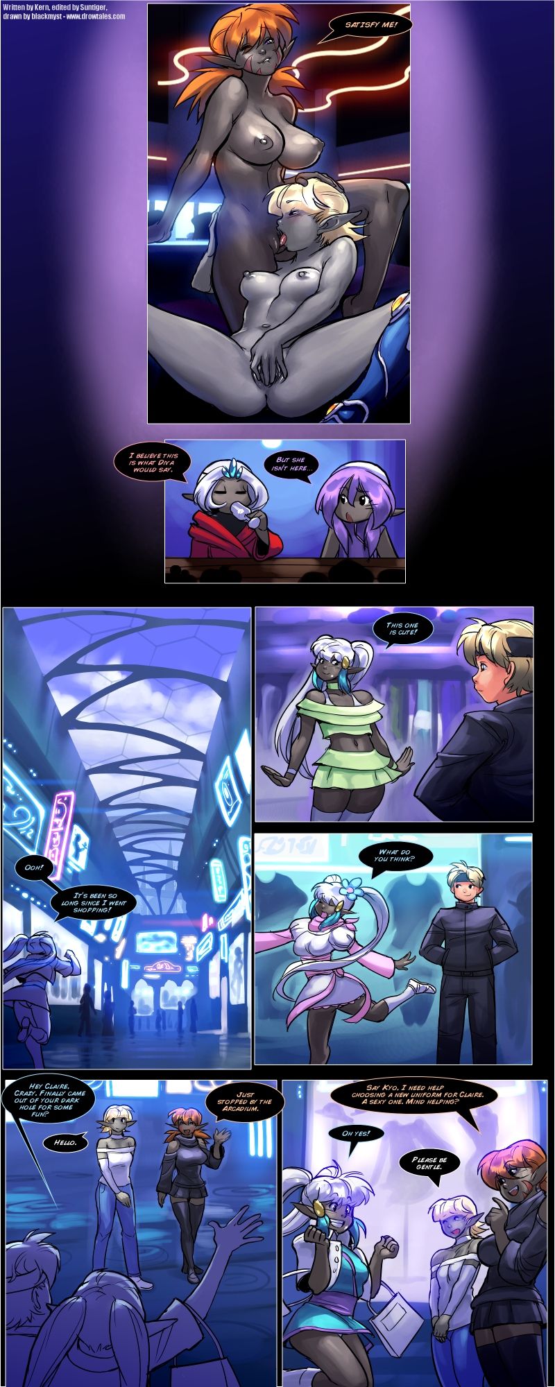 Drowtales: Space Age 5 page 4 full