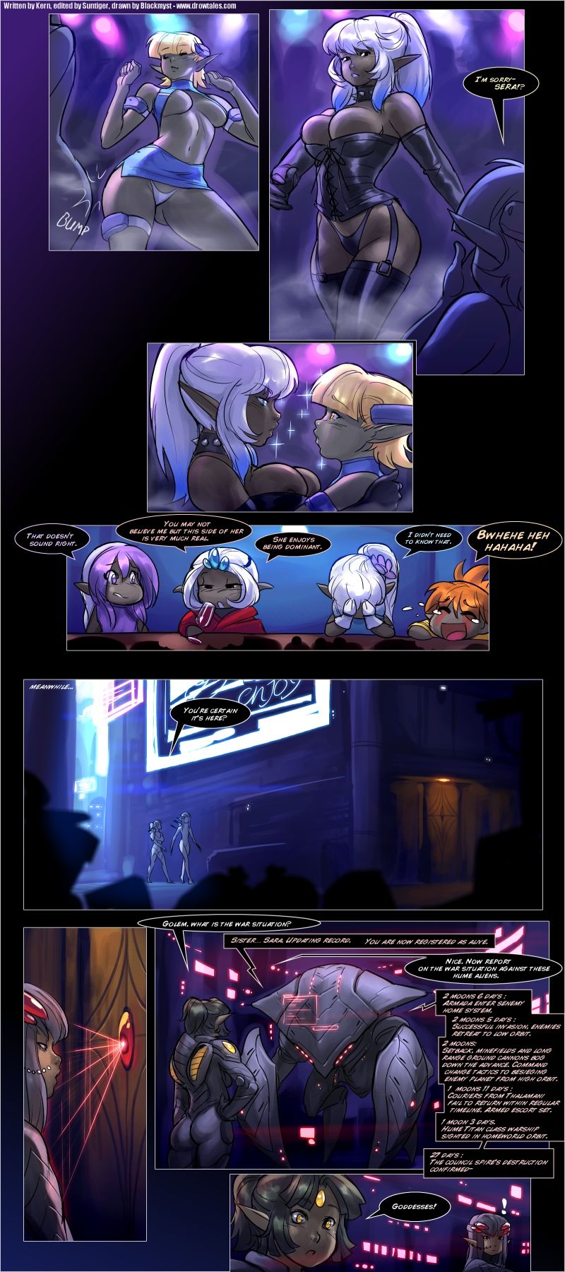 Drowtales: Space Age 5 page 7 full