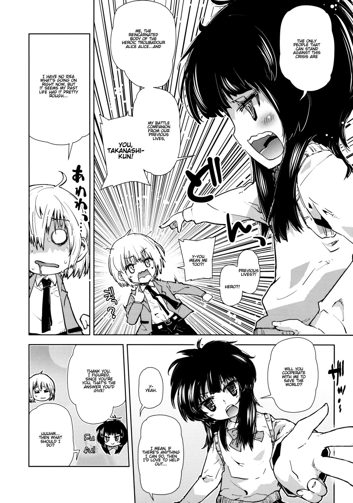 Sekai ga Dou toka Icchau Otokonoko wa Denpa Kawaii. page 7 full