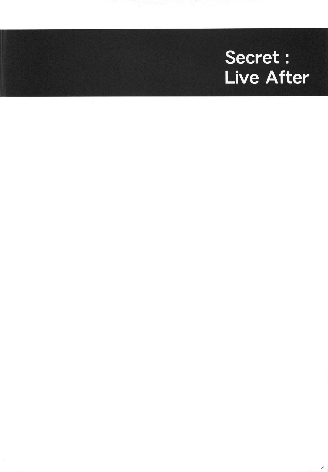 Secret: Live After page 3 full
