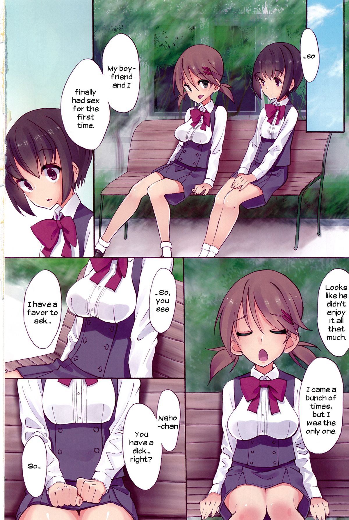 Futananajimi to Renshuu Ecchi | Sex Practice with my Futanari Best Friend page 3 full