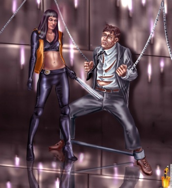 sinful comics - Milla Jovovich - Ultraviolet cover