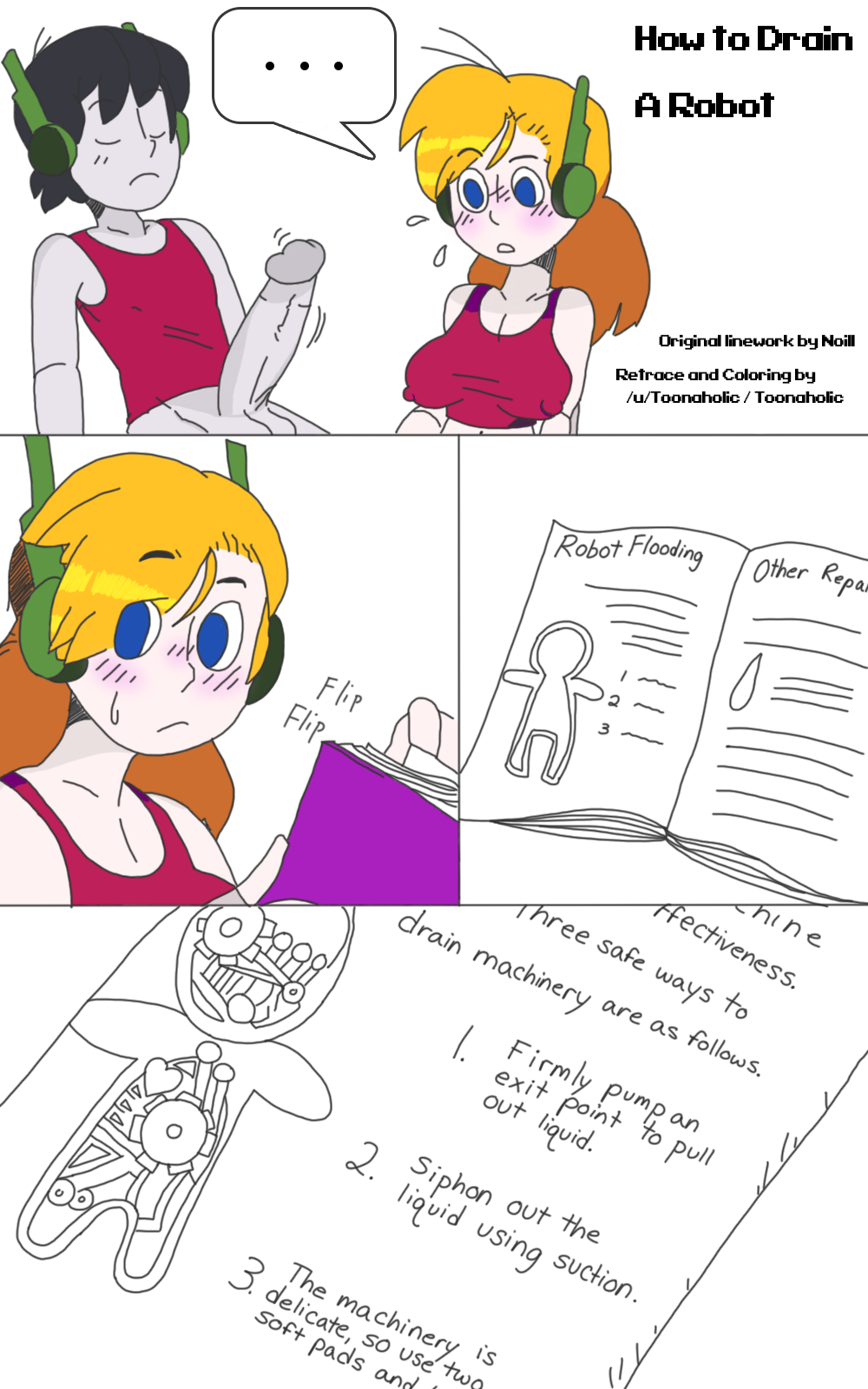 How To Drain a Robot page 1 full