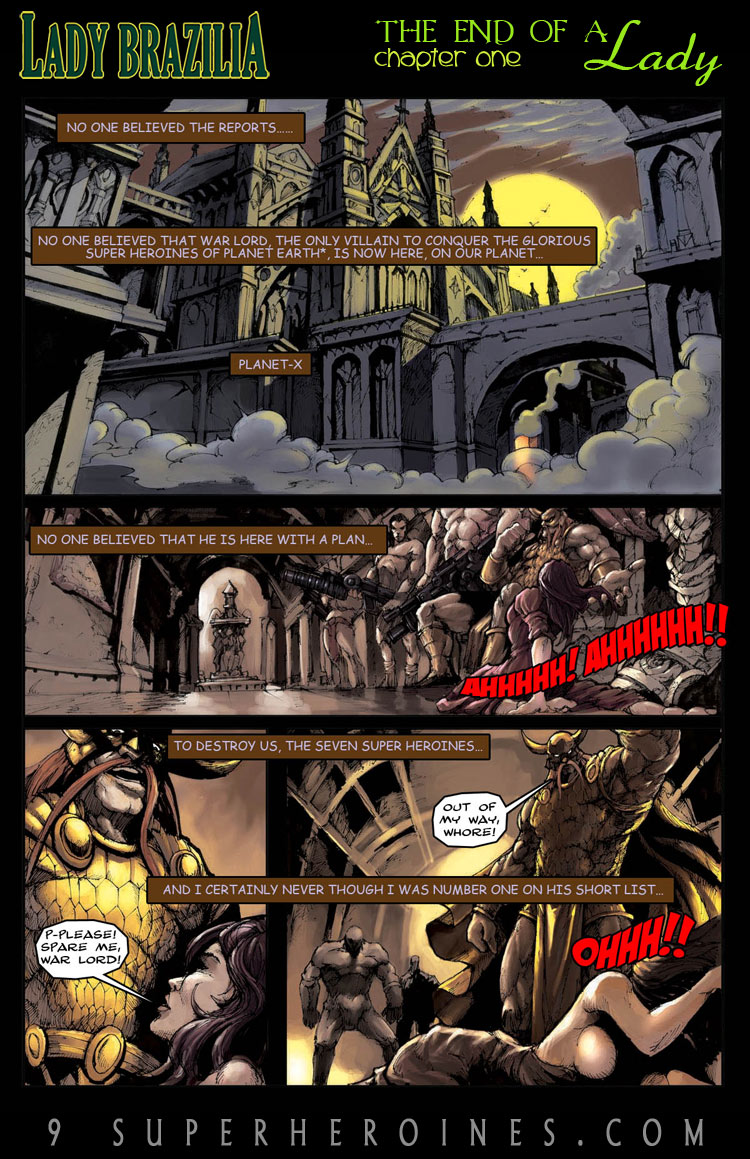 Lady Brazilia - The End of a Lady page 1 full