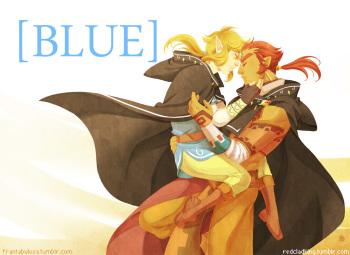 Blue cover