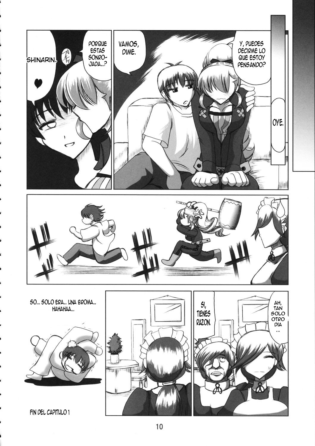 Burenhiruto Sensei Kansoku Jirai Chitai de Anyo ga Jouzu page 9 full